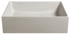 FORMIGO umywalka betonowa nablatowa, 47,5x36,5cm, piaskowy mat