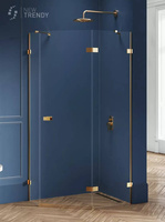 KABINA AVEXA GOLD PIĘCIOKĄTNA P 100x80x200 CZYSTE 6mm ACTIVE SHIELD