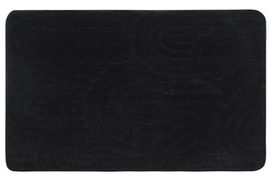 RIST dywanik łazienkowy, 50x80cm, 100% polyester, antypoślizgowy, czarny
