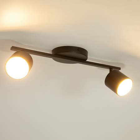 MILA 2 plafon czarny