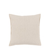 Fairford Woven Stripe Cushion Cream 450x450mm