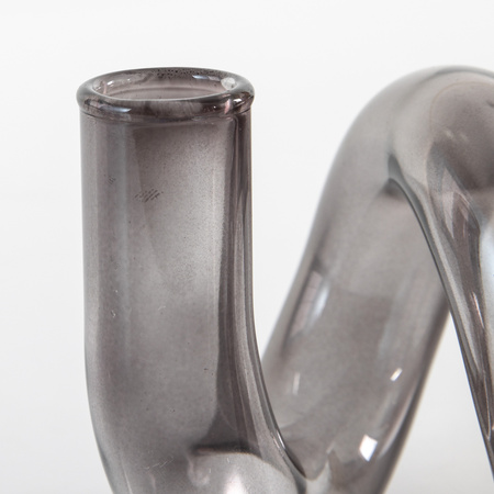 Whirly Vase Grey 120x120x120mm