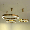 MOOSEE lampa wisząca RING 40 złota