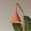 Lampa podłogowa NOX ochra czerwona