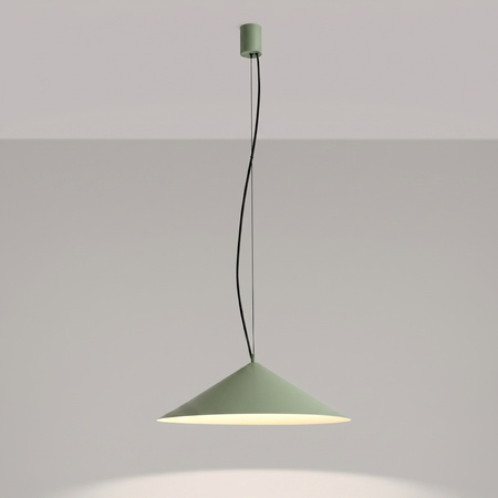 Lampa wisząca FINT zielona oliwka LED 4000K