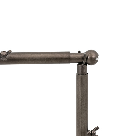 Brogdale Hanging Bar Black 1525x50x1170mm