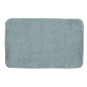 FUZZY dywanik łazienkowy, 50x80cm, 100% polyester, antypoślizgowy, azzuro