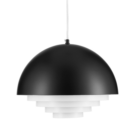 Lampa wisząca DIVERSO 35 cm - czarna matowa