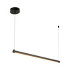 Lampa wisząca BEAM-80 LED - czarna oprawa liniowa