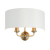 Highclere 2 Wall Light Antique Brass