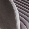 Obrotowe krzesło Murray Grey Velvet