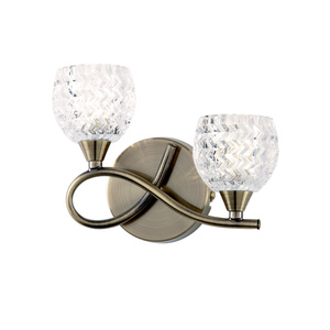 Boyer Wall Light Antique Brass LH