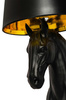 MOOSEE lampa podłogowa KOŃ HORSE STAND    S czarna - włókno szklane