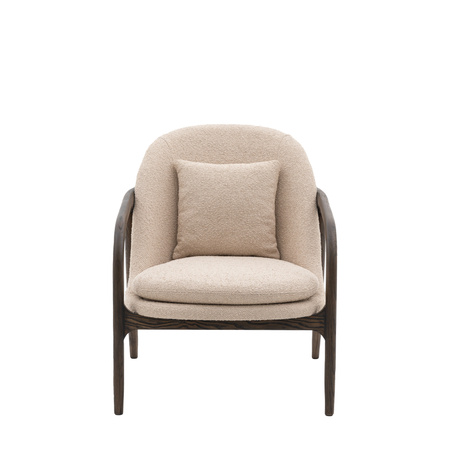 Fotel Alegra Taupe 680 x 840 x 830 mm