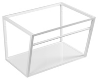 SKA konsola pod umywalkę z półką 600x400x460mm, biały mat