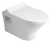 IMOGEN WC wiszące, Rimless, 36x50cm, biały