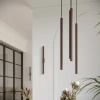 Lampa wisząca PASTELO 3P brązowa