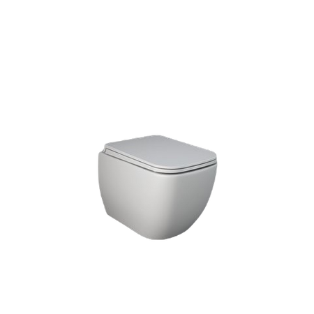 FEELING METROPOLITAN Deska WC slim wolnoopadająca biały mat (500)