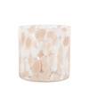 Confetti Candle Holder Taupe Large