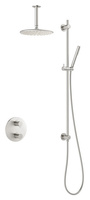 Osier SR 2 - Complete concealed shower system stal pvd