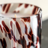 Confetti Candle Brown Small Peony Musk