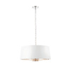 Harvey 1 Pendant Light Bright Nickel