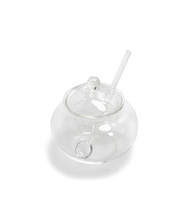 Mini cukiernica z łyżeczką SHP JAR        transparentna