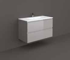 JOY Umywalka wpuszczana, meblowa 101x46,5 cm 