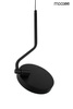 MOOSEE lampa ścienna FLAT czarna