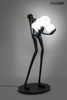 MOOSEE lampa podłogowa HUMAN 180 czarna