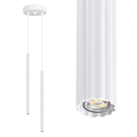Lampa wisząca ARCHE 2P biała