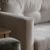 Whitwell Sofa 3 Seater Light Grey 1950x860x840mm
