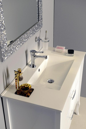 SLIM umywalka meblowa 90x46,5cm, biały