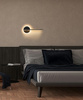 MOOSEE lampa ścienna HORIZON czarna