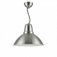 NOWOCZESNA LAMPA WISZĄCA SREBRNA DORS