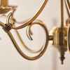 Bernice 5 Pendant Light Antique Brass