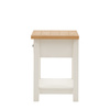 Eton 1 Drawer Bedside White
