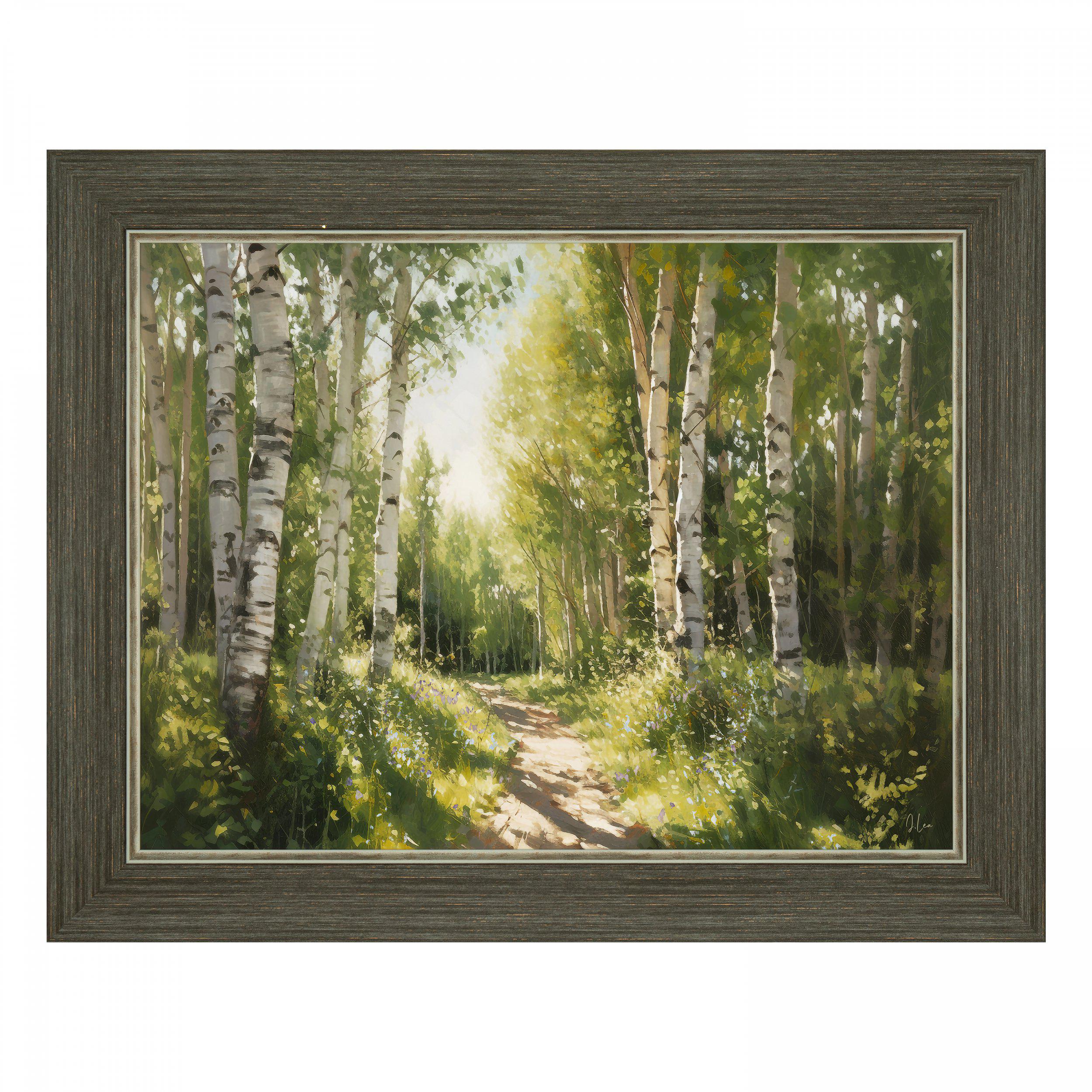 Obraz w ramie „Dream in Green” – zielony, 99 × 3 × 77 cm