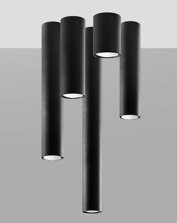 Plafon LAGOS 20 czarny