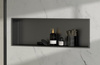 DENBO półka wpuszczana, 810x270mm, stal nierdzewna, gun metal
