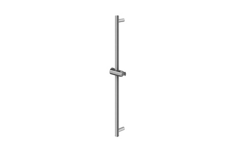 AXEL BRUSHED NICKEL Reling przysznicowy czarny