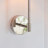 Sancerre 1 Wall Light Bright Nickel