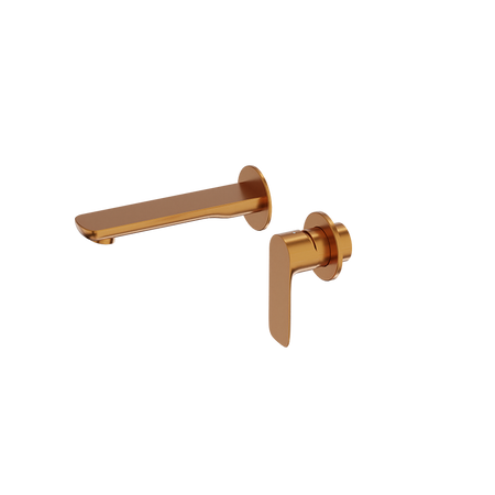 Bateria umywalkowa podtynkowa Spark Brushed Copper