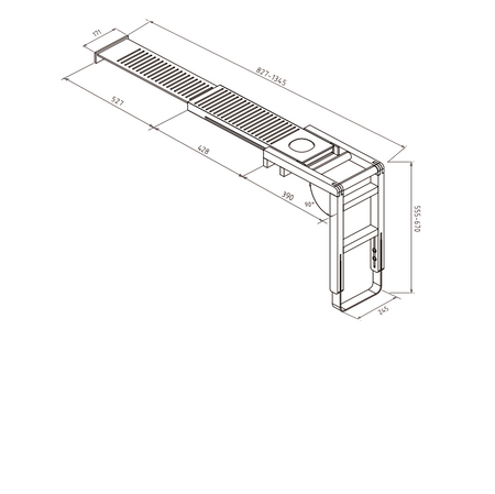 Bambusowa taca kąpielowa do wanny