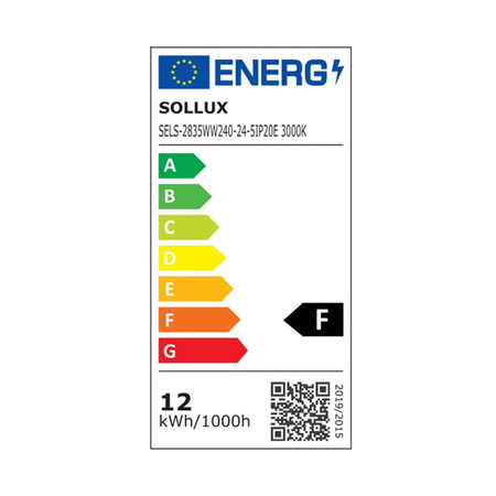 Plafon RIO 110 biały LED 3000K