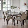 Krzesło Highgrove Dove Velvet (2 szt.)