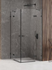 KABINA AVEXA BLACK PROSTOKĄTNA U 120x80x200 CZYSTE 6mm ACTIVE SHIELD