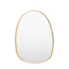 Holworth Pebble Mirror Gold 890x840mm