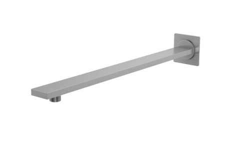 AXEL BRUSHED NICKEL Ramię ścienne do deszczownicy kwadratowe - 40 cm