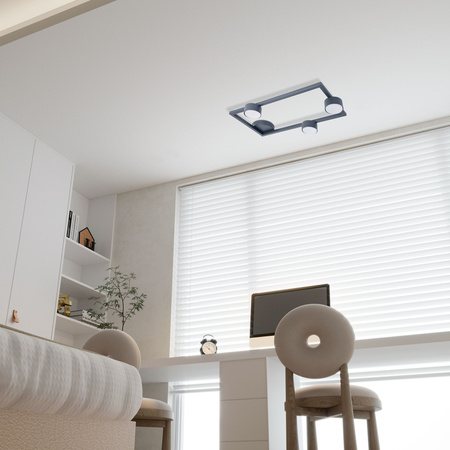 FRAME 3 plafon grafit